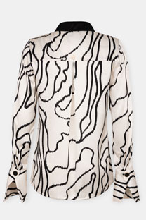 Košulja od viskoze sa naglašenom kragnom Tiffany Production